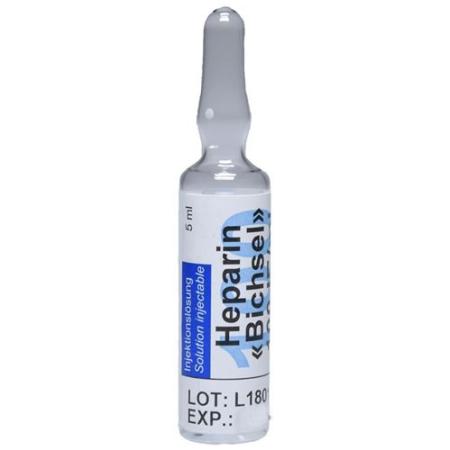 Heparin Bichsel Inj L&ouml;s 25000 IU/5ml sterile 10 Amp 5 ml - PrimeCare Global