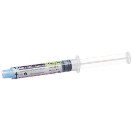 Adrenalin Labatec Inj L&ouml;s 1 mg/10ml 10 Fertspr 10 ml - PrimeCare Global