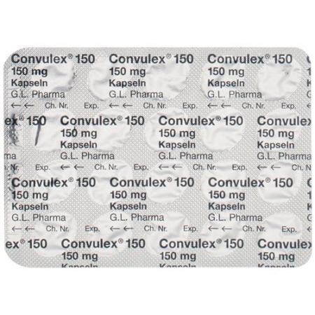 Convulex Caps 150 mg 100 pcs - PrimeCare Global