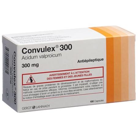 Convulex Kaps 300 mg 100 pcs - PrimeCare Global