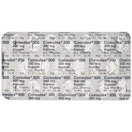 Convulex Kaps 300 mg 100 pcs - PrimeCare Global