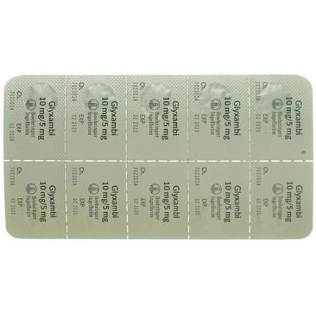 Glyxambi film tablets 10mg/5mg 30 pcs - PrimeCare Global
