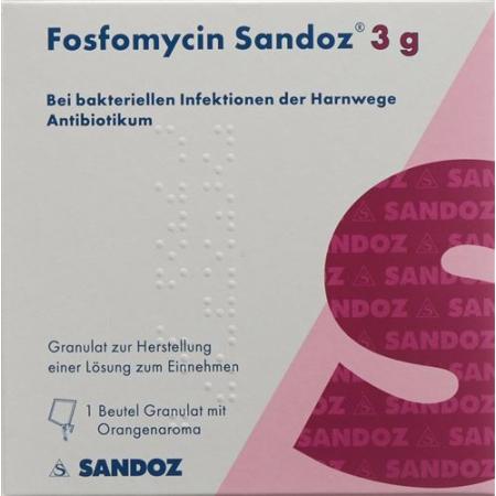 Fosfomycin Sandoz Gran 3g Bag - PrimeCare Global