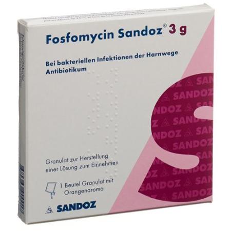 Fosfomycin Sandoz Gran 3g Bag - PrimeCare Global