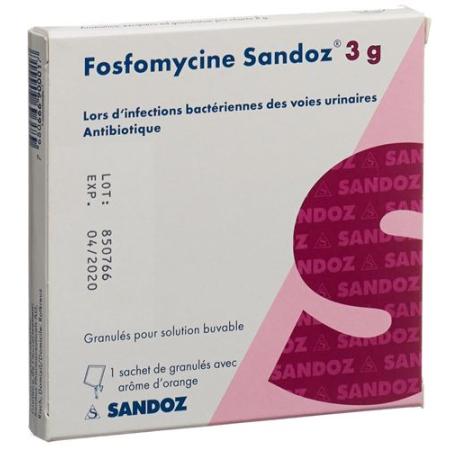 Fosfomycin Sandoz Gran 3g Bag - PrimeCare Global