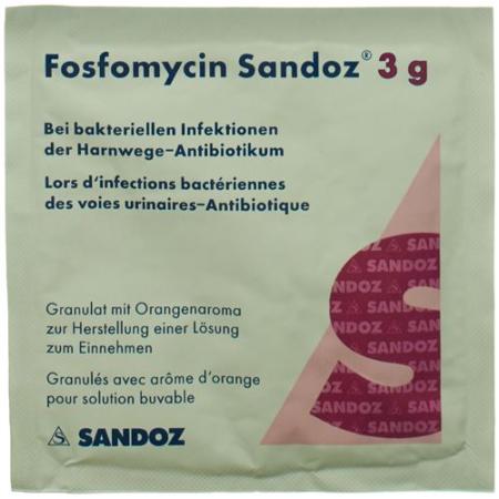 Fosfomycin Sandoz Gran 3g Bag - PrimeCare Global