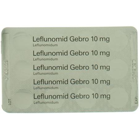 Leflunomide Gebro Filmtabl 10 mg 100 pcs - PrimeCare Global