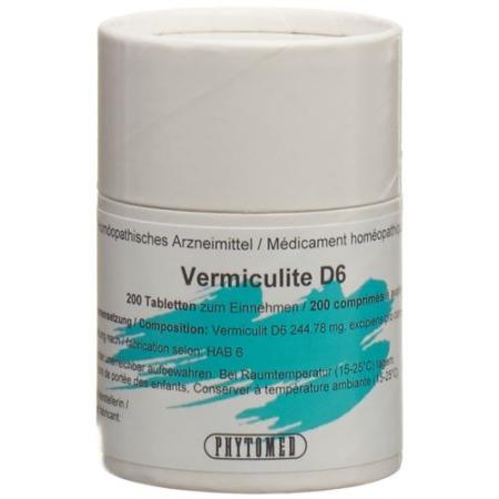 PHYTOMED Vermiculite Tabl D 6 Ds 50 g - PrimeCare Global