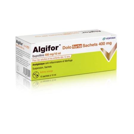 Algifor Dolo forte Susp 400 mg/10ml 10 bags 10 ml - PrimeCare Global