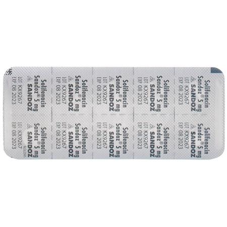Solifenacin Sandoz film tablets 5 mg 90 pcs - PrimeCare Global