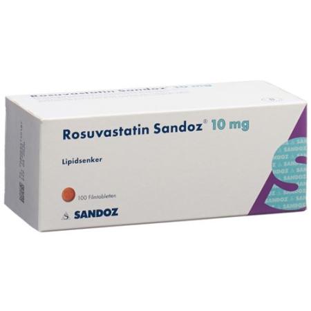 Rosuvastatin Sandoz film tablets 10 mg 100 pcs - PrimeCare Global