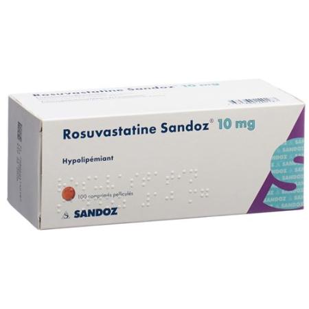 Rosuvastatin Sandoz film tablets 10 mg 100 pcs - PrimeCare Global