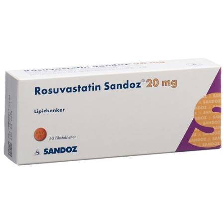 Rosuvastatin Sandoz Filmtabl 20 mg 30 pcs - PrimeCare Global