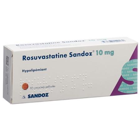 Rosuvastatin Sandoz Filmtabl 10 mg 50 pcs - PrimeCare Global