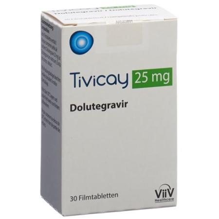 Tivicay film tabl 25 mg bottle 30 pcs - PrimeCare Global