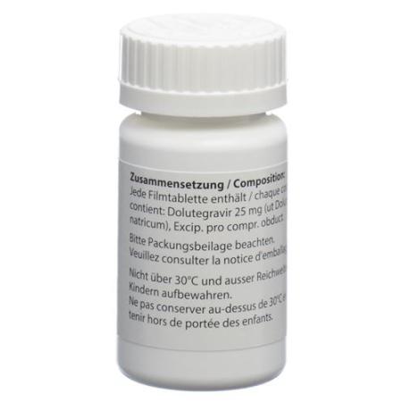 Tivicay film tabl 25 mg bottle 30 pcs - PrimeCare Global