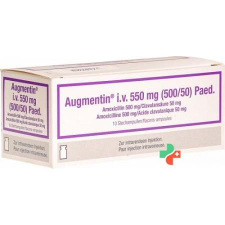 Augmentin 550 mg Kind 10 Ampullen - PrimeCare Global