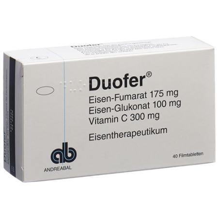 Duofer film tabl adults 40 pcs - PrimeCare Global