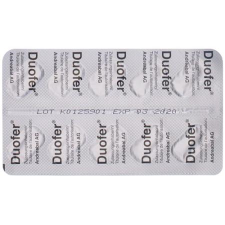Duofer film tabl adults 40 pcs - PrimeCare Global