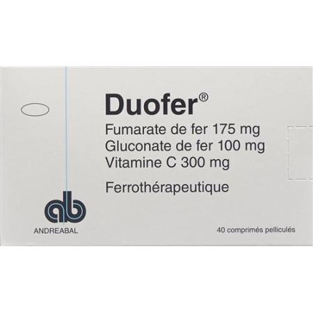 Duofer film tabl adults 40 pcs - PrimeCare Global