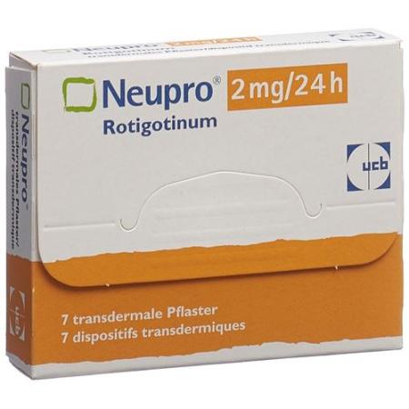 Neupro Matrixpfl 2 mg/24h bag 7 pcs - PrimeCare Global