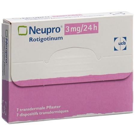 Neupro Matrixpfl 3 mg/24h bag 7 pcs - PrimeCare Global