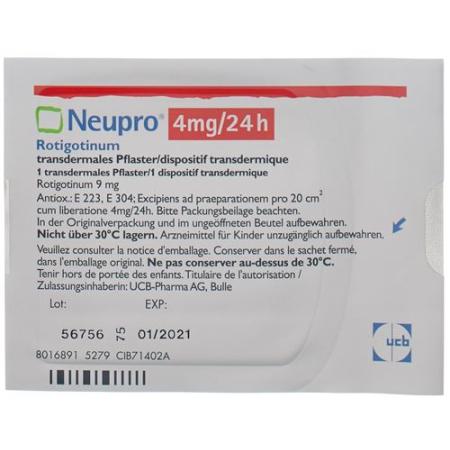 Neupro Matrixpfl 4 mg/24h bag 7 pcs - PrimeCare Global