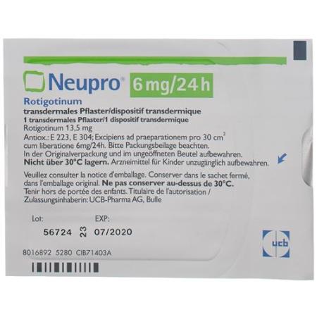 Neupro Matrixpfl 6 mg/24h bag 28 pcs - PrimeCare Global