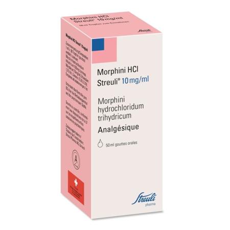 Morphini HCl Streuli Tropfen 10 mg/ml Fl 50 ml - PrimeCare Global