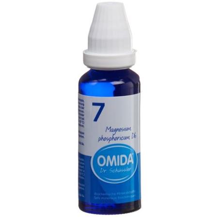 Omida Schuessler Nr7 Magnesium phosphoricum Dil D 6 Fl 30 ml - PrimeCare Global