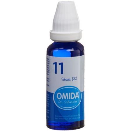 Omida Schuessler Nr11 Silicea Dil D 12 Bottle 30 ml - PrimeCare Global