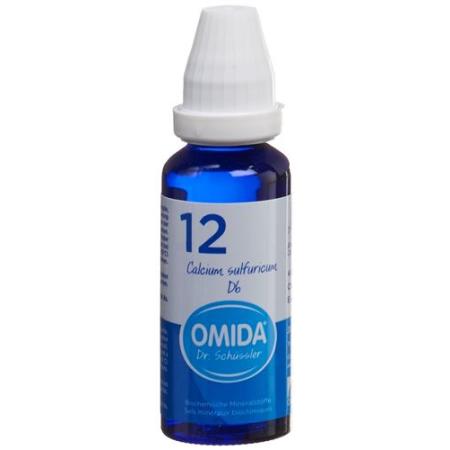 Omida Schuessler Nr12 Calcium sulfuricum Dil D 6 Fl 30 ml - PrimeCare Global