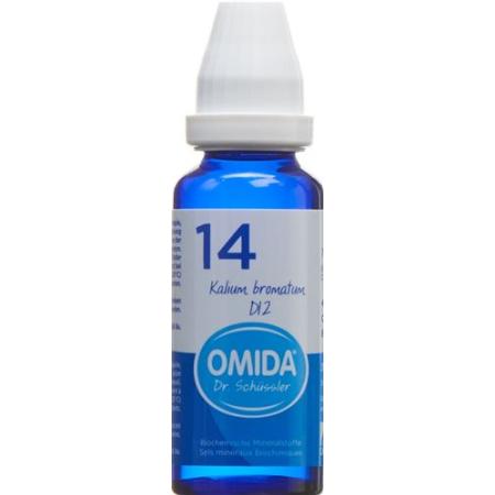 Omida Schuessler No. 14 Potassium Bromatum Dil D12 Bottle 30 ml - PrimeCare Global