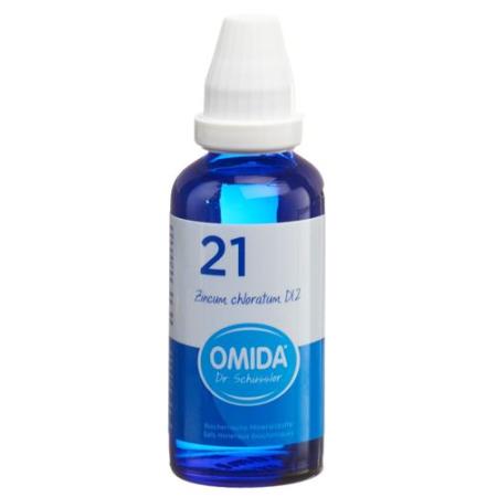 Omida Schuessler Nr21 Zincum chloratum Dil D 12 Fl 30 ml - PrimeCare Global