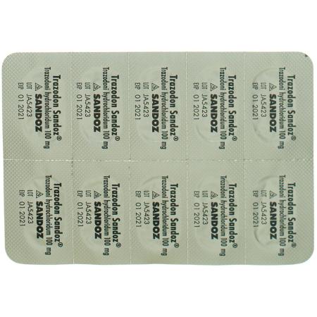 Trazodone Sandoz Tabl 100 mg 100 pcs - PrimeCare Global