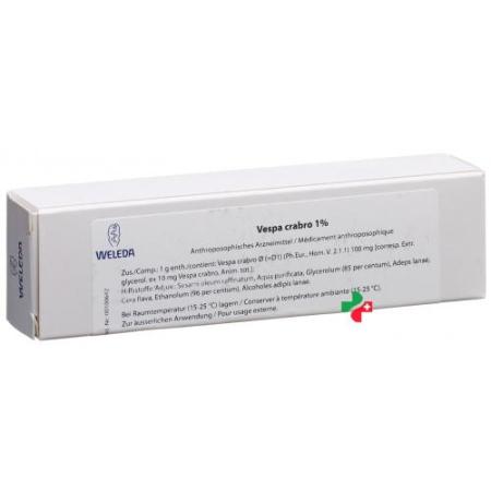 Weleda Vespa crabro ointment 1% Unguentum Tb 25 g - PrimeCare Global