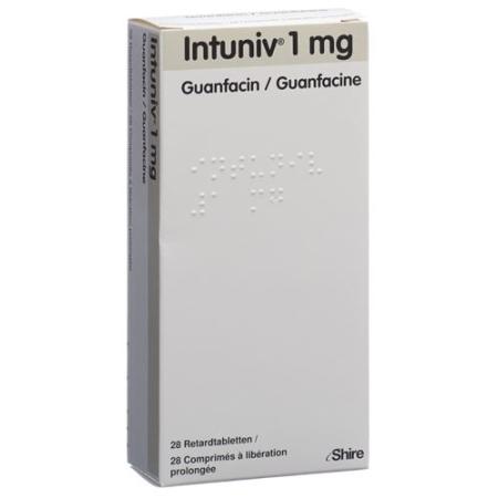 Intuniv Ret Tabl 1 mg 28 pcs - PrimeCare Global
