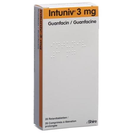 Intuniv Ret Tabl 3 mg 28 pcs - PrimeCare Global
