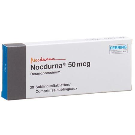Nocdurna Subling Tabl 50 mcg 30 pcs - PrimeCare Global