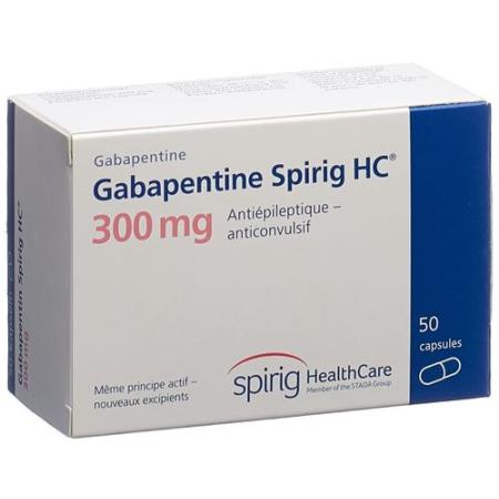 Gabapentin Spirig HC Kaps 300 mg 50 pcs - PrimeCare Global