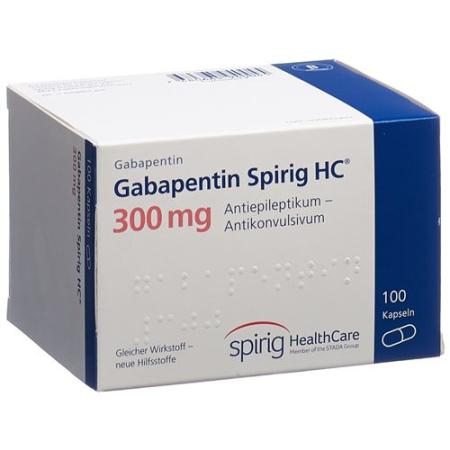 Gabapentin Spirig HC Kaps 300 mg 100 pcs - PrimeCare Global
