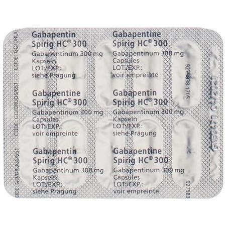 Gabapentin Spirig HC Kaps 300 mg 100 pcs - PrimeCare Global