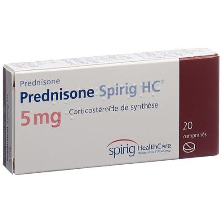 Prednisone Spirig HC Tabl 5 mg 20 pcs - PrimeCare Global
