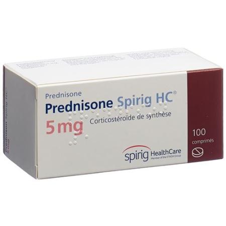 Prednisone Spirig HC Tabl 5 mg 100 pcs - PrimeCare Global