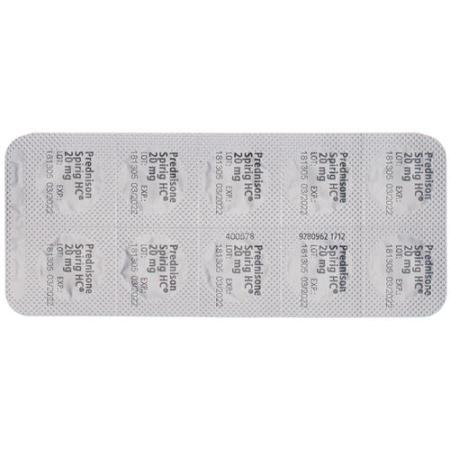 Prednisone Spirig HC Tabl 20 mg 20 pcs - PrimeCare Global