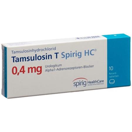 Tamsulosin T Spirig HC Ret Tabl 0.4 mg 10 pcs - PrimeCare Global