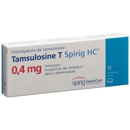 Tamsulosin T Spirig HC Ret Tabl 0.4 mg 10 pcs - PrimeCare Global