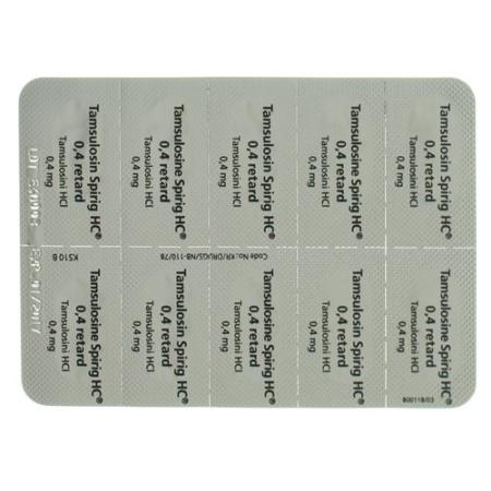 Tamsulosin Spirig HC Ret Kaps 0.4 mg 100 pcs - PrimeCare Global
