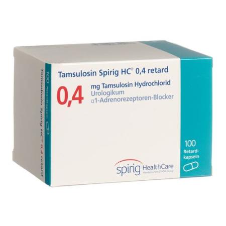 Tamsulosin Spirig HC Ret Kaps 0.4 mg 100 pcs - PrimeCare Global