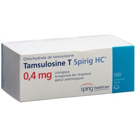 Tamsulosin Spirig HC Ret Kaps 0.4 mg 100 pcs - PrimeCare Global